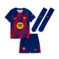 Conjunto Barcelona 2025/26 1ª equipación niño — Lamine Yamal #10