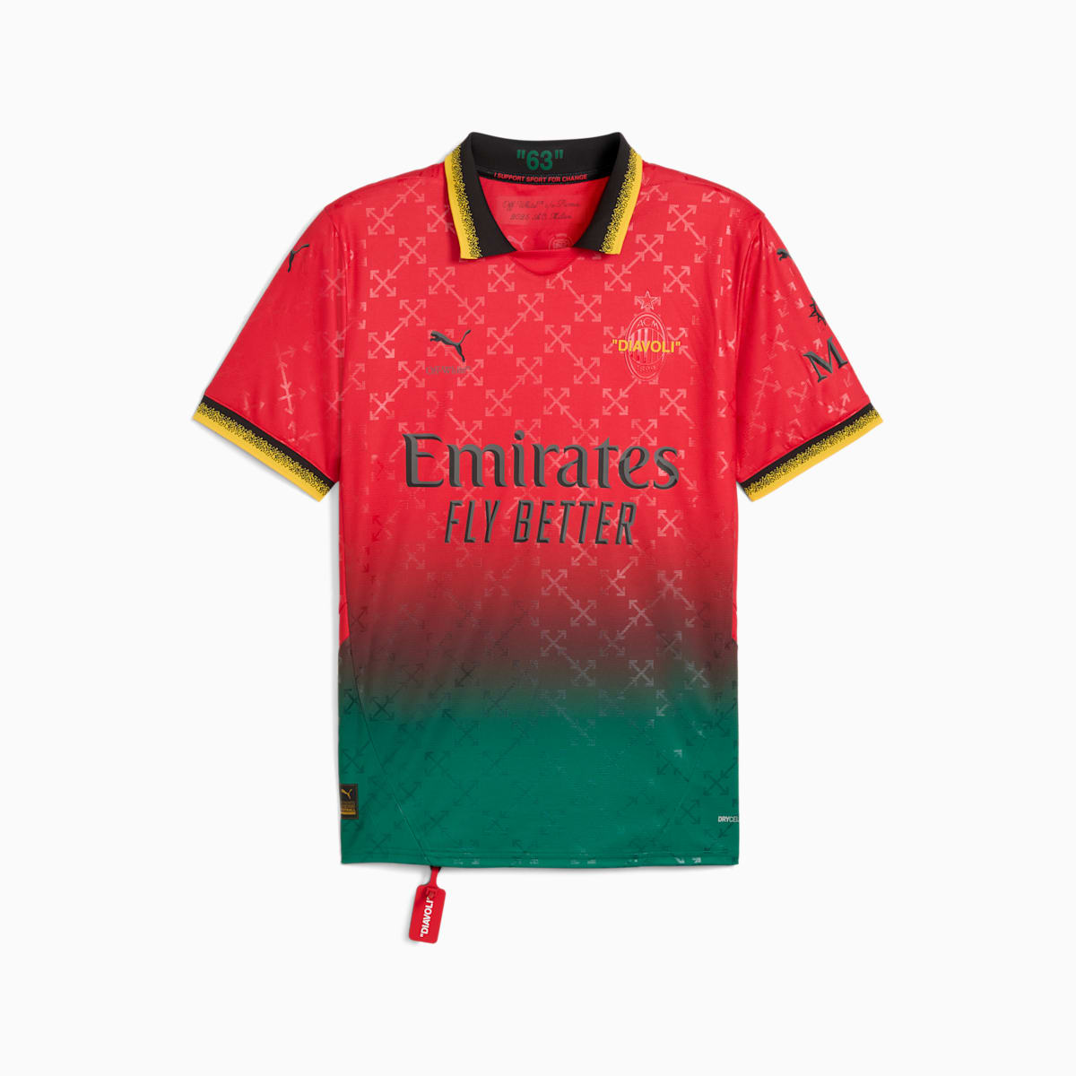 Camiseta AC Milan 24/25 x Off-White